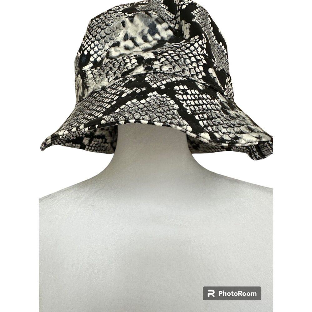 Snakeskin Bucket Hat